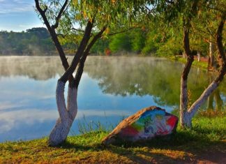 Alberca y lago “El Molino” en Compostela, el lugar ideal para pasar en familia