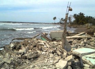 Palmar de Cuautla una comunidad Nayarita que casi es “devorada” por el mar