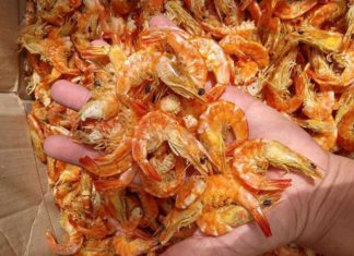 El camarón seco deliciosa botana nayarita