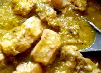 Las costillitas en salsa verde: un verdadero manjar mexicano