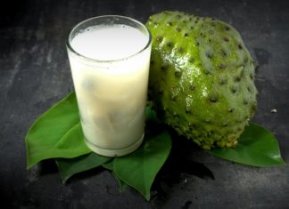 Riquísima agua de guanábana para este tiempo de calor