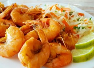 Camarones al mojo de ajo ¡en sólo 6 pasos!