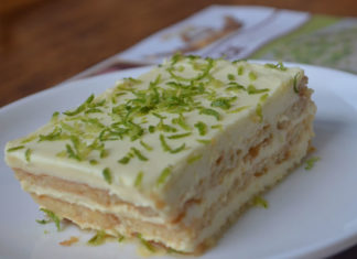 Delicioso postre de limón y galleta ¡en solo 5 minutos!