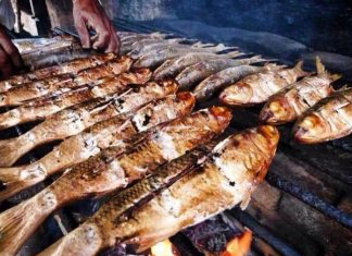 El pescado tatemado, una delicia típica de las costas Nayaritas