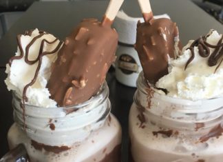 Frappe de magnum, ideal para refrescarse en este calor
