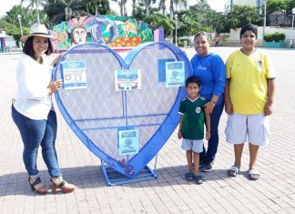 Novedosos contenedores para recolectar tapas de plástico en Bahía de Banderas