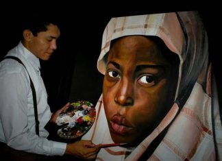Artista Nayarita Pide Apoyo Para presentar Pinturas en los Ángeles