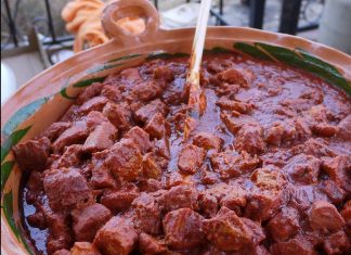 Asado de puerco estilo Nuevo León