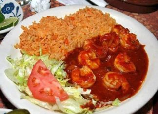 Magnífica receta de camarones en salsa de chipotle