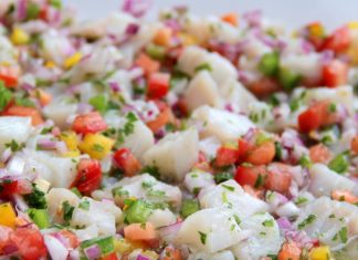 Ceviche estilo Santa María del Oro