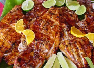 Deliciosa receta de pescado zarandeado.
