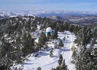 No es Estados Unidos, así lucen las primeras nevadas en México