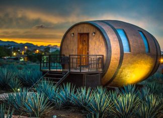 Duerme dentro de una barrica en Tequila Jalisco: hotel matices