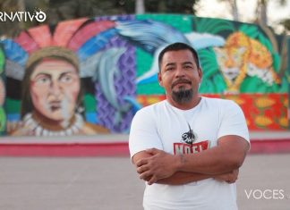 Ramón Escobedo, talentoso muralista que embellece las calles de Bahía de Banderas
