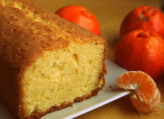 Panqué de mandarina, aprovechando la futa de temporada