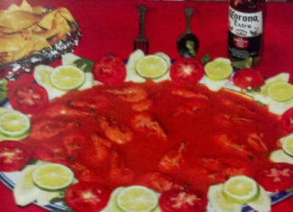 Tradicional Tixtihuil de camarones