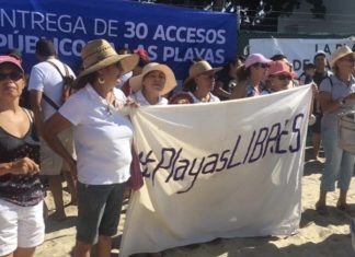 Se liberan 30 accesos a playas en Bahía de Banderas que estaban privatizados