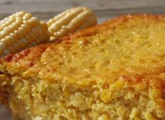 Pan de elote, facilísimo de prepar