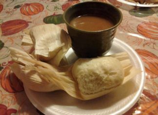 Tamales de harina estilo Michoacán