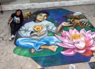 Conoce el impactante festival del gis en Bucerías Nayarit