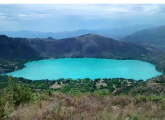 La laguna de SAMAO a punto de cambiar su color a turquesa