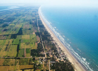 Playa Novillero, La Playa Más Larga y ancha de América Latina