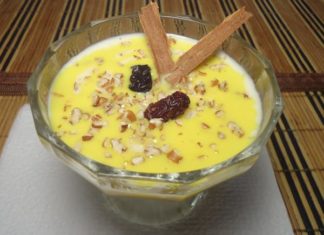 Exquisito arroz con leche sabor a rompope