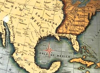 Así de grande era el imperio Mexicano en 1794