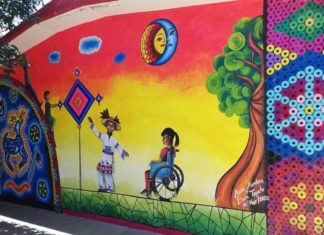 El mural incluyente que enamoró a Compostela