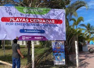 Desde el Novillero hasta Bahía: cierran acceso a playas nayaritas