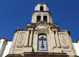 La mágica Basílica de Jala construida con cantera de colores