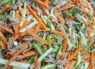Salpicón de res, para degustar en familia