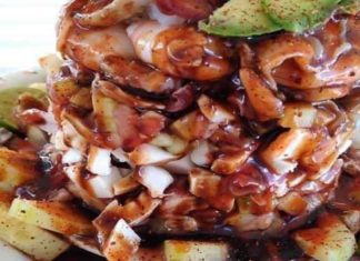 Mega tostadas de mariscos manjares que no puedes perderte