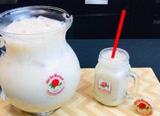 Agua fresca de mazapán con leche, no puedes dejar de probarla