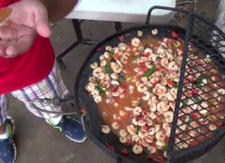 Camarones rancheros en disco, perfectos para hoy