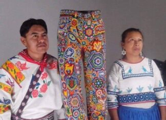 El pantalón creado por wixarikas que enamoró al mundo
