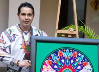 Cilau Valadez, talentoso promotor de la cultura Huichol