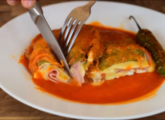 Los sabores de la naturaleza son excepcionales. “Nopales rellenos con jamón y queso”