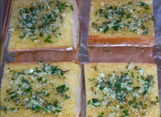 Como acompañante de cualquier comida disfruta de “ un pan de ajo”.