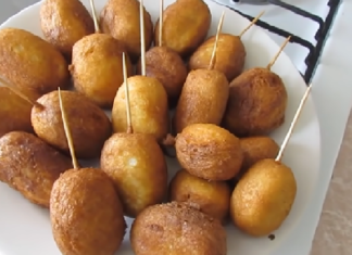 Las famosas y deliciosas banderillas de salchicha
