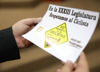 Automovilistas que no respeten a ciclistas podrán ser sancionados hasta con 9 mil pesos: Alejandro Regalado