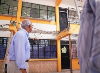 Gobierno de Nayarit en conjunto con la sociedad, alcanzarán mejores escuelas. Miguel Ángel Navarro Quintero.