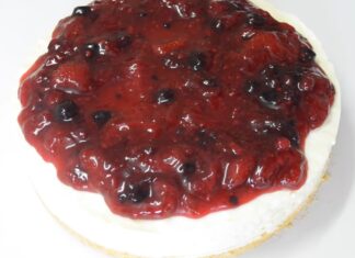 Cheesekake sin hornear