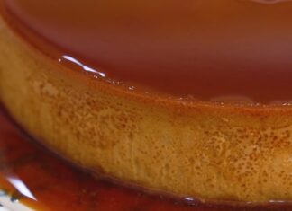 Flan de café