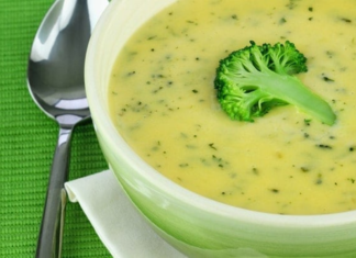 Exquisita crema de brócoli