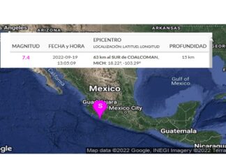 19 de septiembre parece una tradición los sismos en México.