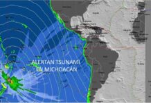 Reportan alerta de tsunami en Colima