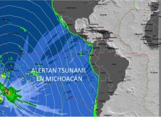 Reportan alerta de tsunami en Colima