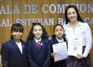 Recibe Congreso declaratoria de 12vo Parlamento Infantil