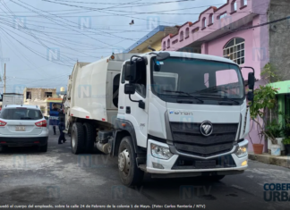 Arrollado por camión recolector de basura, así terminó la vida de un hombre en Tepic